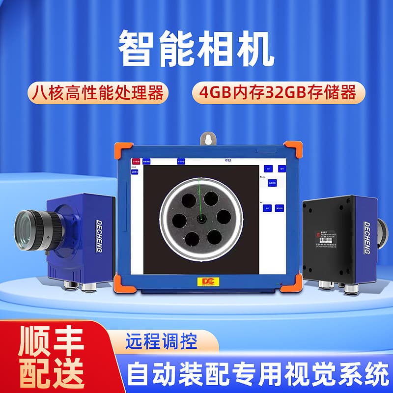 Custom Manufacturer Industrial Smart Camera DC-300 Single/Dual Camera for Intelligent Measurement and Recognition with Installation Included
