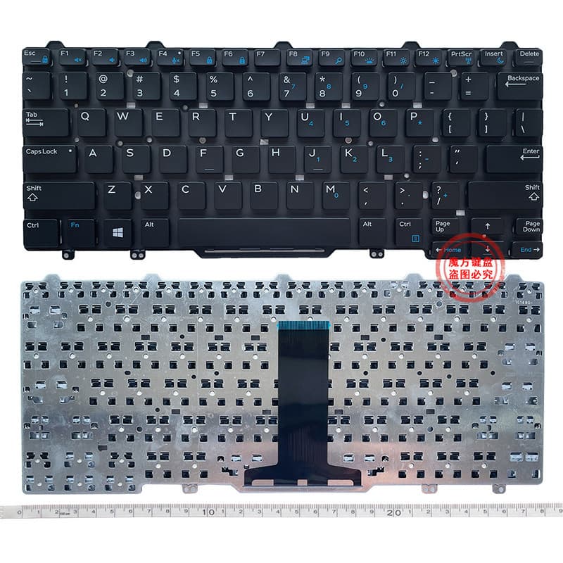E7470 Compatible with Dell E5470 Keyboard Latitude 7490 5480 5488 7480 5450 5491