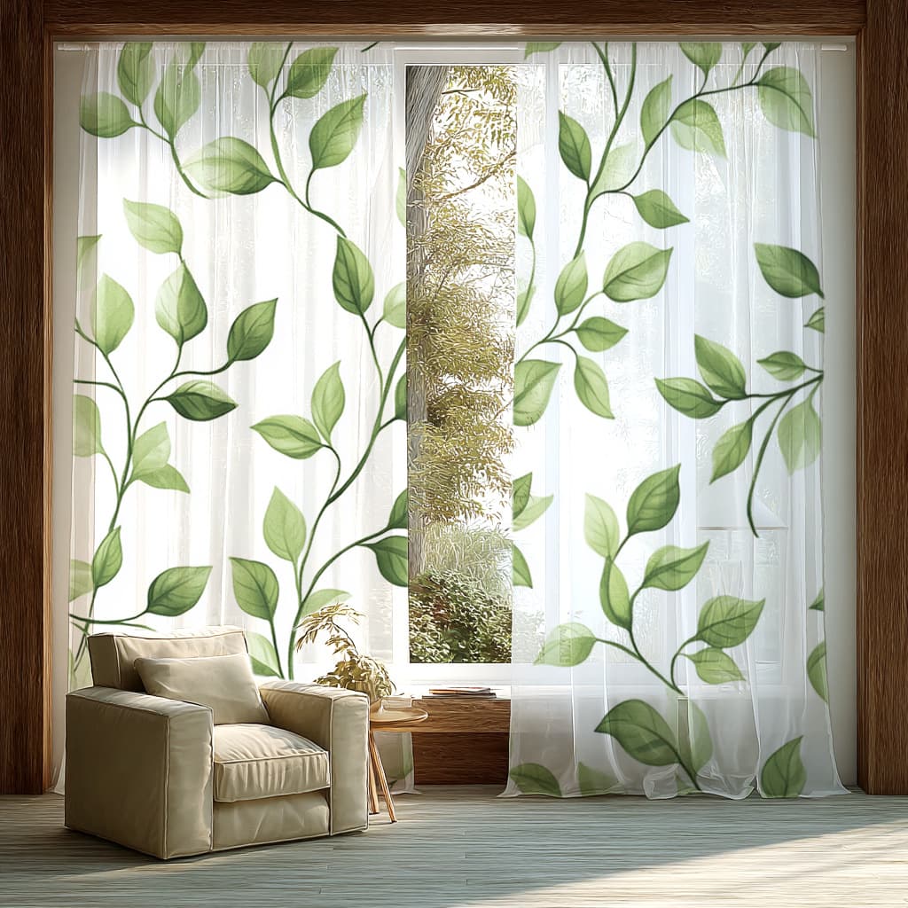 Support JIT shipping, factory direct, fastest 24-hour digital printing processing for curtains and window sheers, hot-selling for cross-border e-commerce