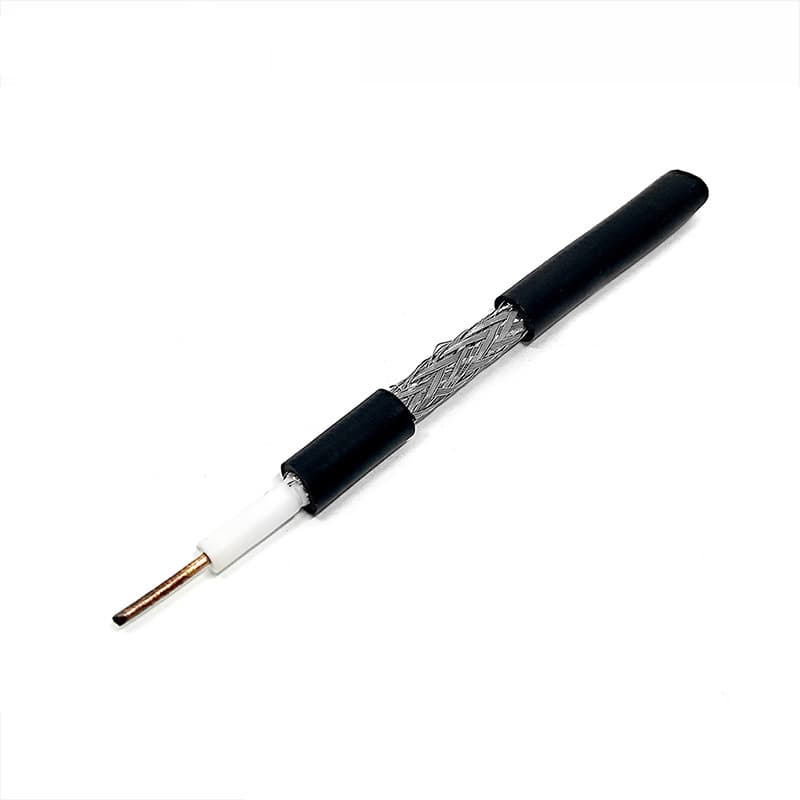 Factory wholesale RG59 surveillance video signal cable 75-5 surveillance BNC cable 75-ohm shielded coaxial cable