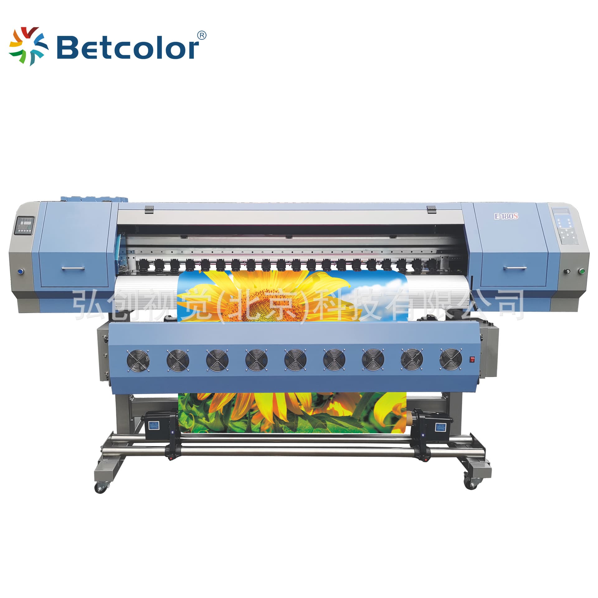 Betcolor E1828 1.8m Domestic Plotter 2-Head 8-Color Large Format Photo Inkjet Printer