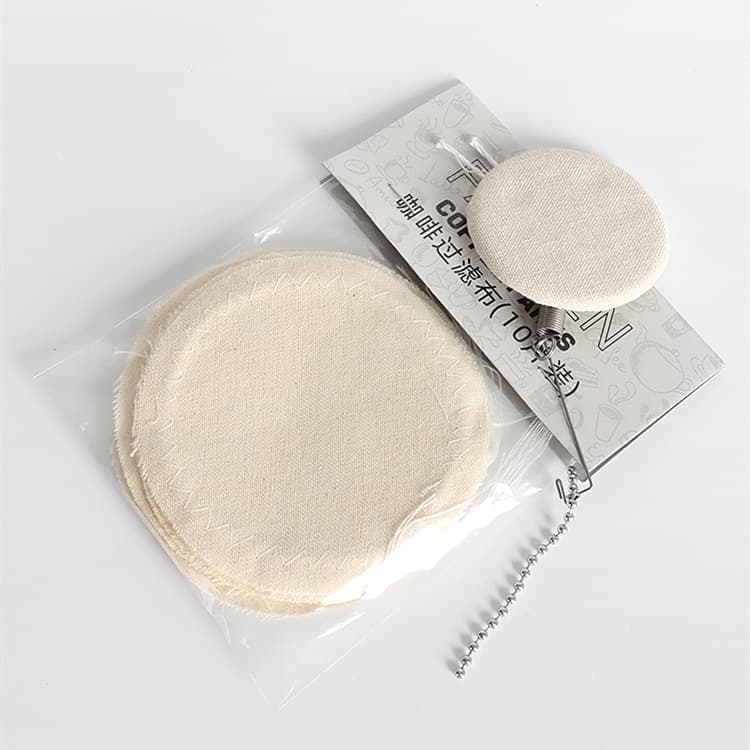 Coffee Siphon Pot Filter Cloth Belgian Pot Coffee Pot Filter Cloth 10 Pieces Filter Cotton