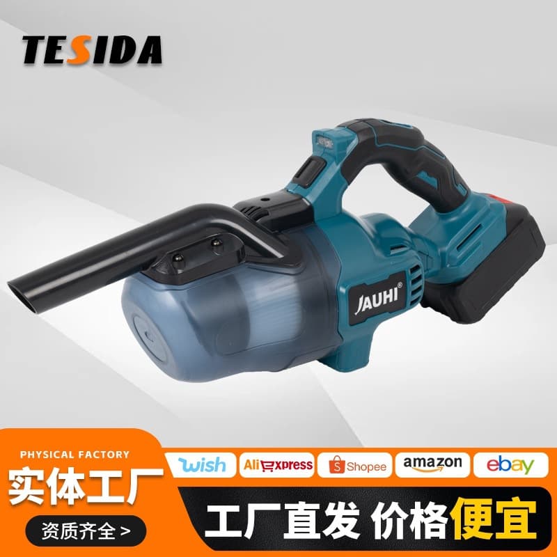 Foreign trade power tools multi-function lithium battery vacuum cleaner cross-border portable charging wireless car vacuum cleaner