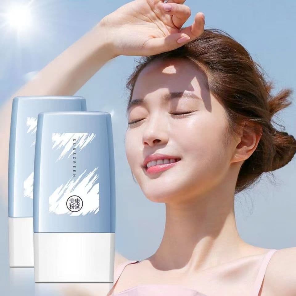 Meikangkang Pink Sunscreen, Whitening & Sun Protection 2-in-1 for Women's Face and Body, Summer Sunscreen Lotion Skincare