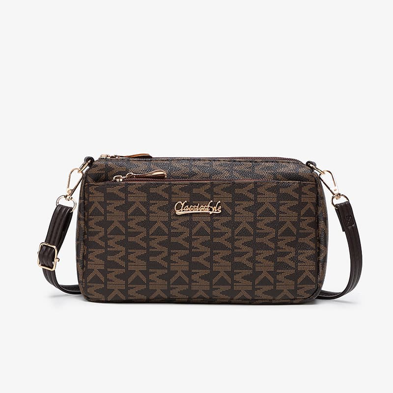 2024 New Crossbody Bag for Women Middle-aged Ladies Fashion Shoulder Bag Coin Purse Phone Bag
