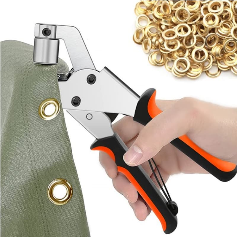 10mm air eye hand press pliers cable ring metal eyelet installation tool cross-border hand press eyelet set