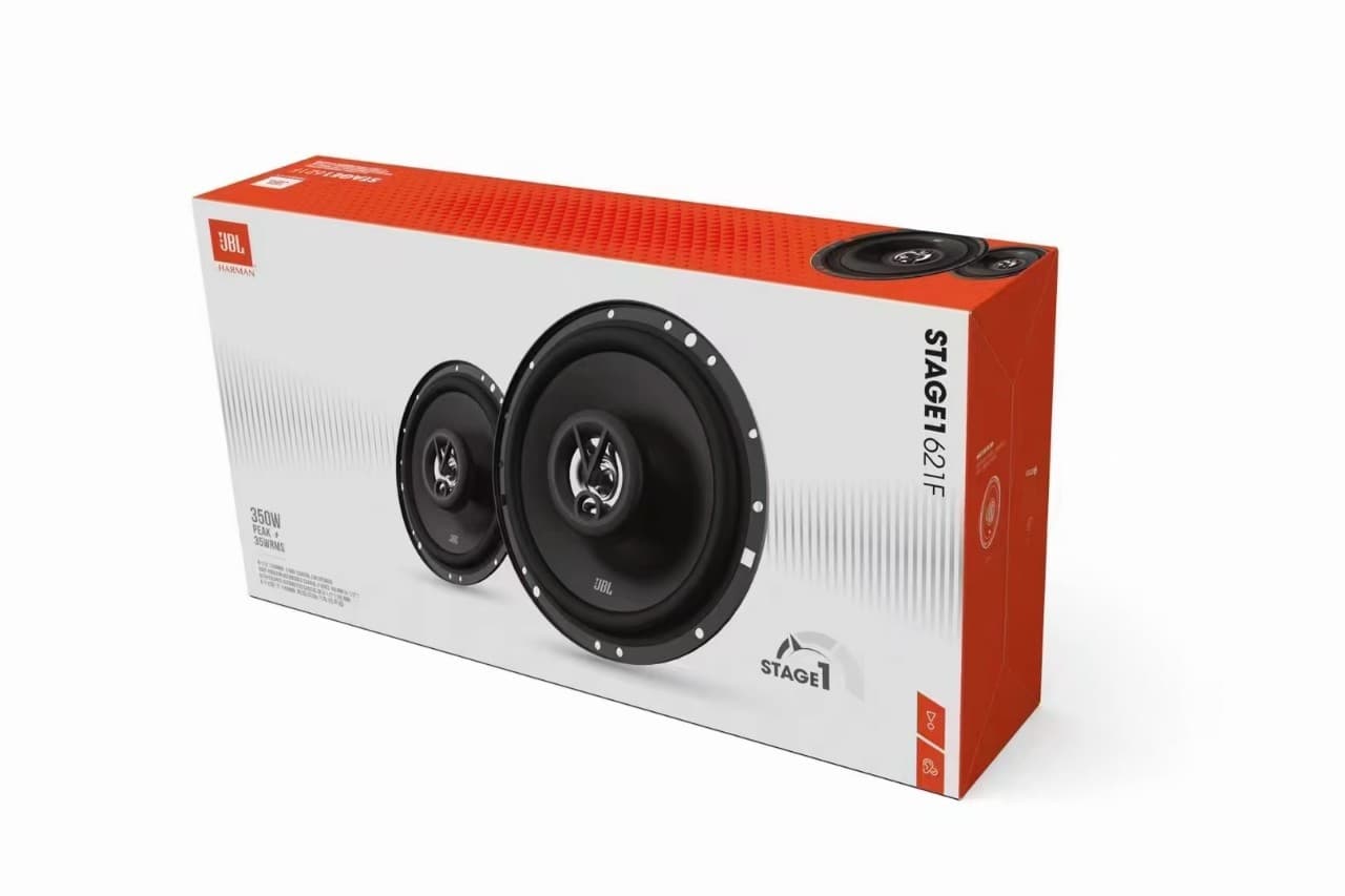 JBL Car Audio Speaker Modification 6.5-Inch Coaxial Set with Tweeter STAGE1621F