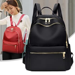 Women's Bag 2026 New Korean Style Backpack, Fashionable Simple Large Capacity Travel Backpack, Trendy Drop Shipping