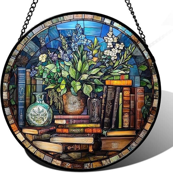 Factory Direct Supply Multi-Pattern Full Series Stained Glass Suncatcher