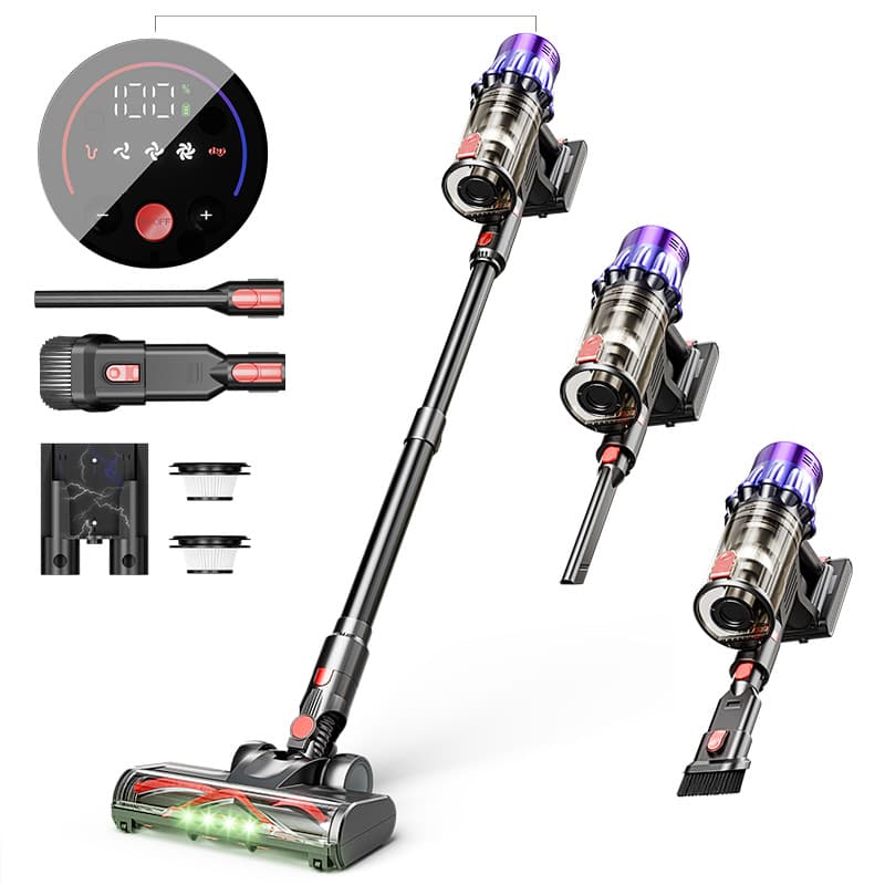 Amazon Hot Selling Cordless Vacuum Cleaner 40000Pa Strong Suction High Power Portable Handheld Home Use