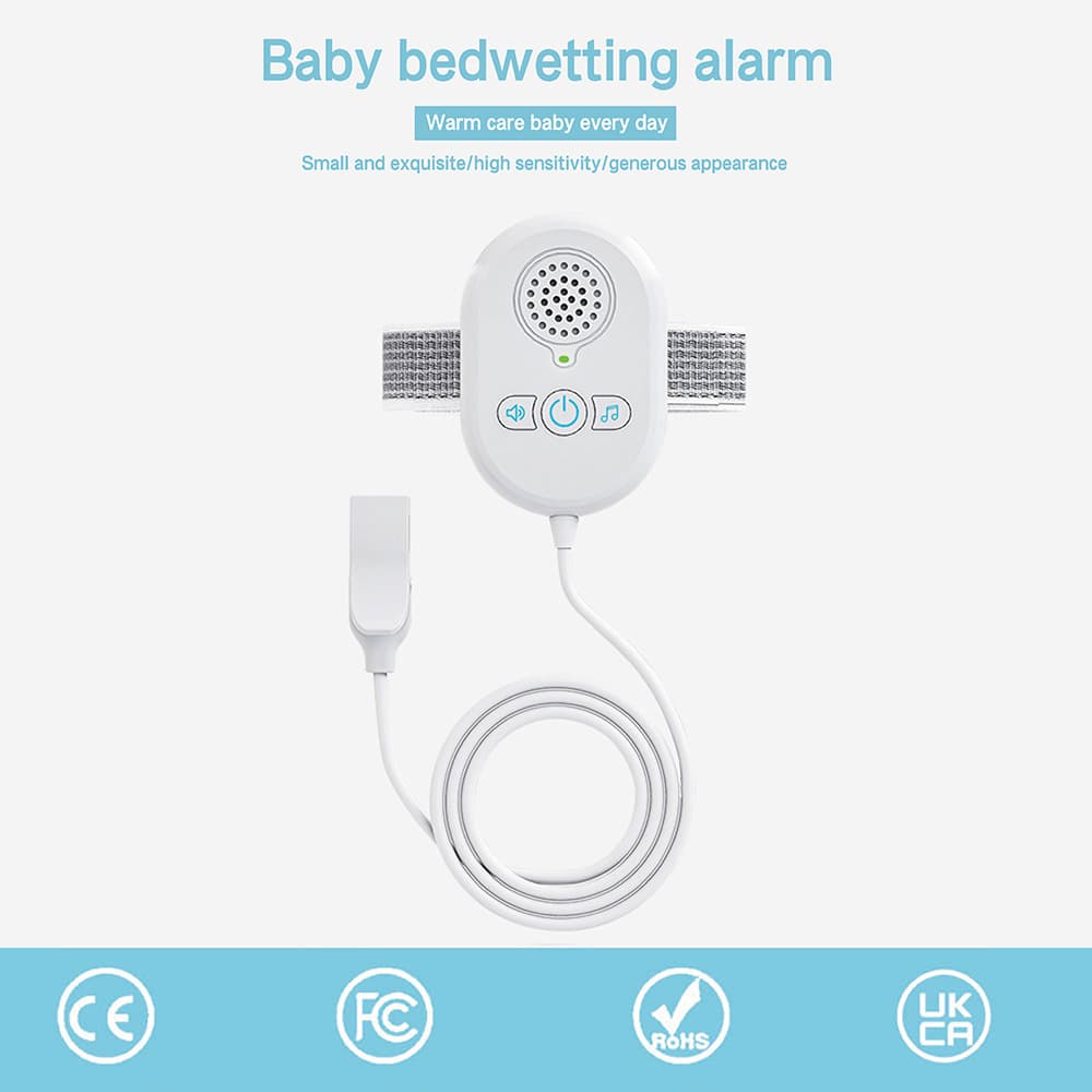New Wetness Alarm for Infants and Elderly with Vibration, Flash, and Ring Tones, Available in English and Russian