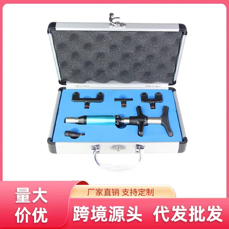 Cross-border Direct Supply American-style Manual Chiropractic Gun for Spine, Neck, Chest, Lumbar Massage, Spinal Activator Adjustment Gun