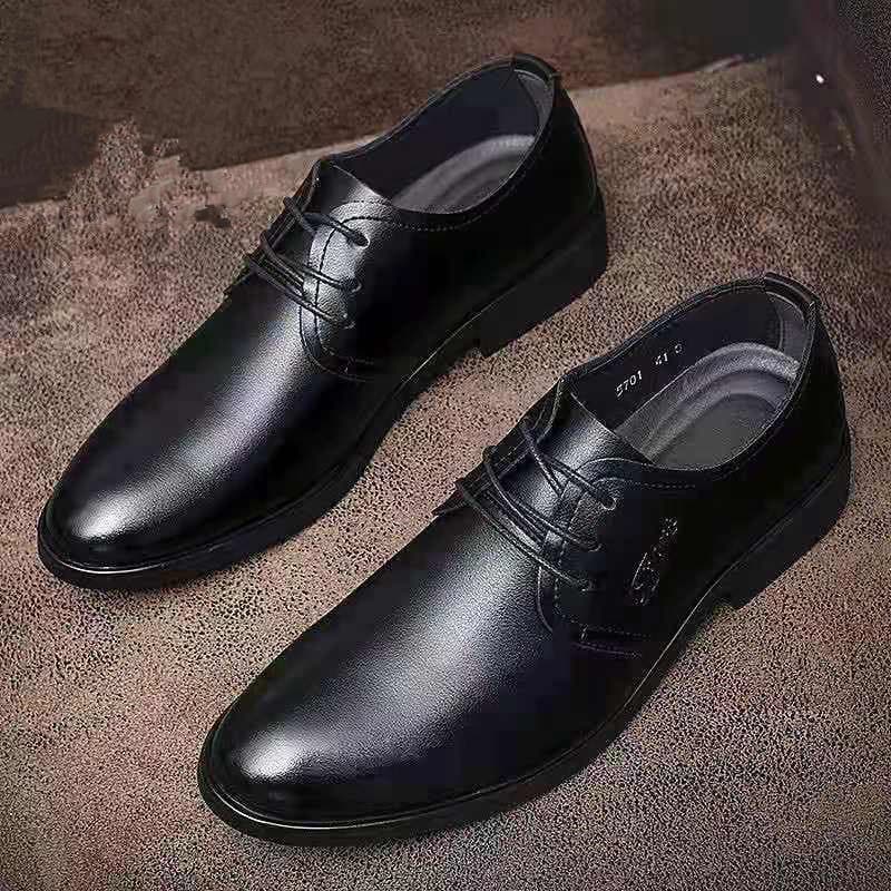 Hunter Red Ant Leather Shoes Men's 2024 Autumn New Fashion Trendy Large Size Casual Men's Shoes Business Formal Men's Shoes