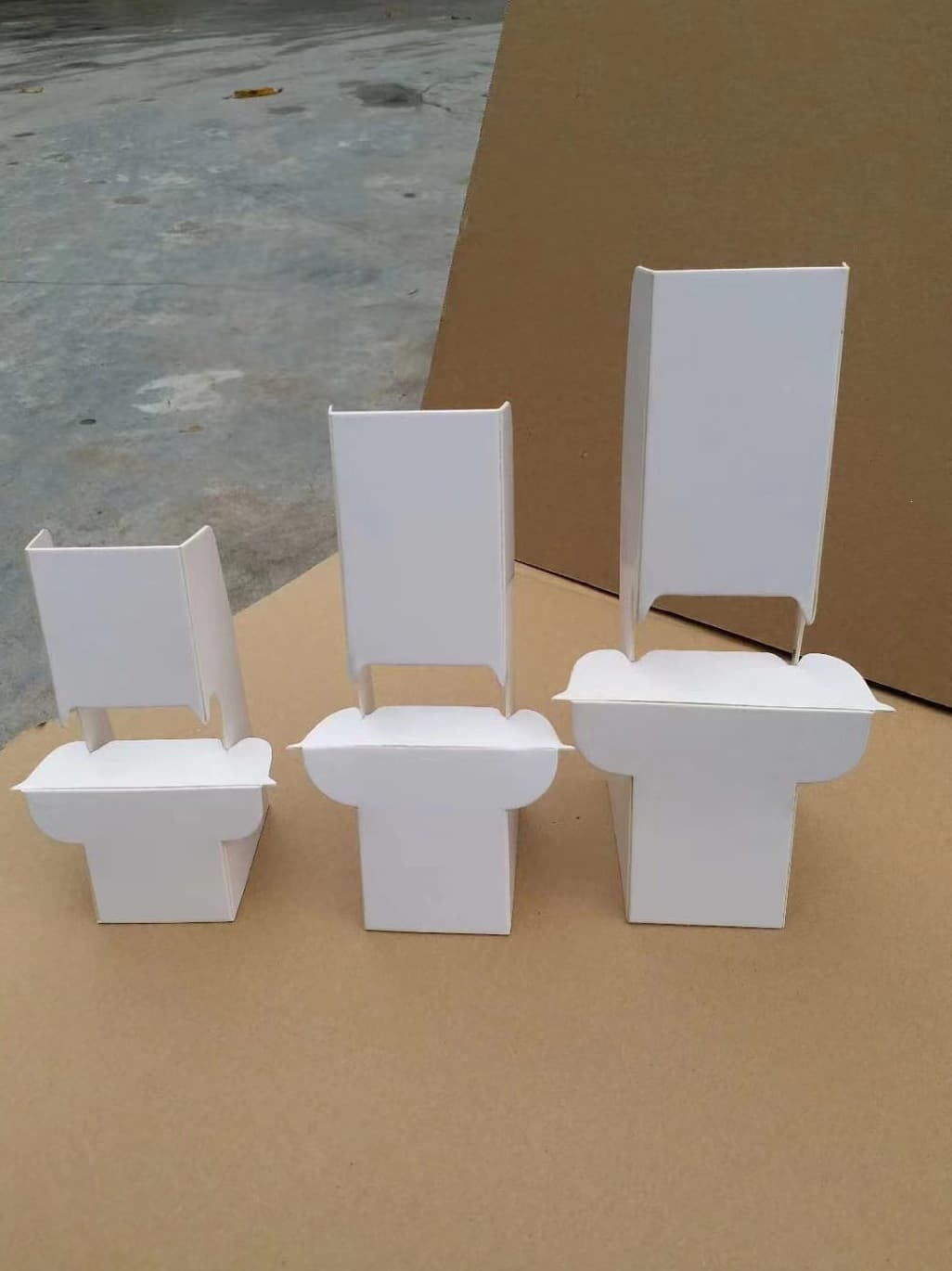 Advertising Paper Desktop A5 Display Stand KT Table Card Pure Butterfly Board A4 White Cardboard Back Support Stand Backrest A3 Support