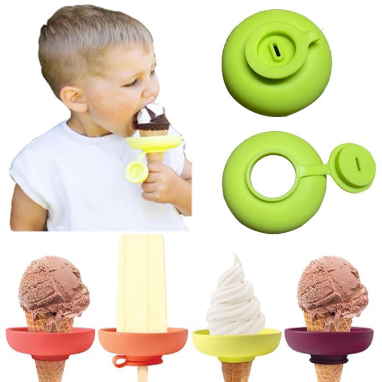Ice Cream Stand - Child-Friendly, Mess-Free, Leak-Proof Popsicle Holder for Parties, Frozen Treats, and Ice Cream Bars