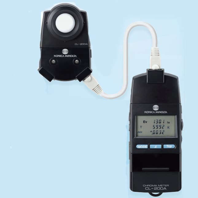 Konica Minolta CL-200A Chroma Meter Illuminance Meter Color Temperature Meter Colorimeter