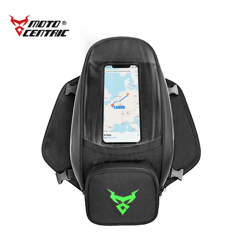 MOTOCENTRIC Motorcycle Tank Bag Rider Backpack Crossbody Off-Road Magnetic Quick-Release Scooter