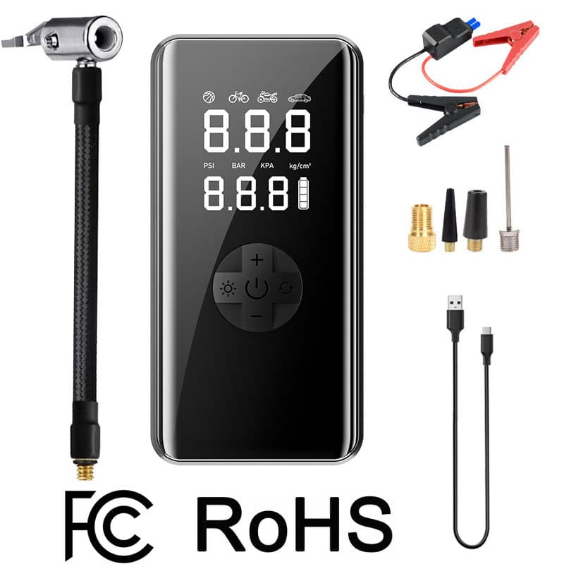Car emergency starting power supply air pump car ignition air pump 12V electric strong start and electric treasure all-in-one machine