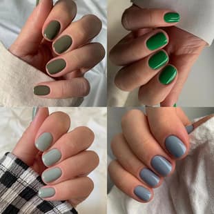 Short Solid Color Press-On Nails Wholesale, Finished Detachable Premium Wearable Nails