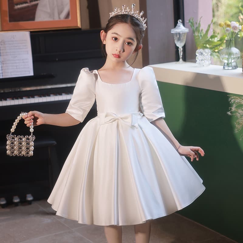 Flower Girl Princess Dress High-End Girl Host Evening Dress Children's Piano Performance Dress Birthday