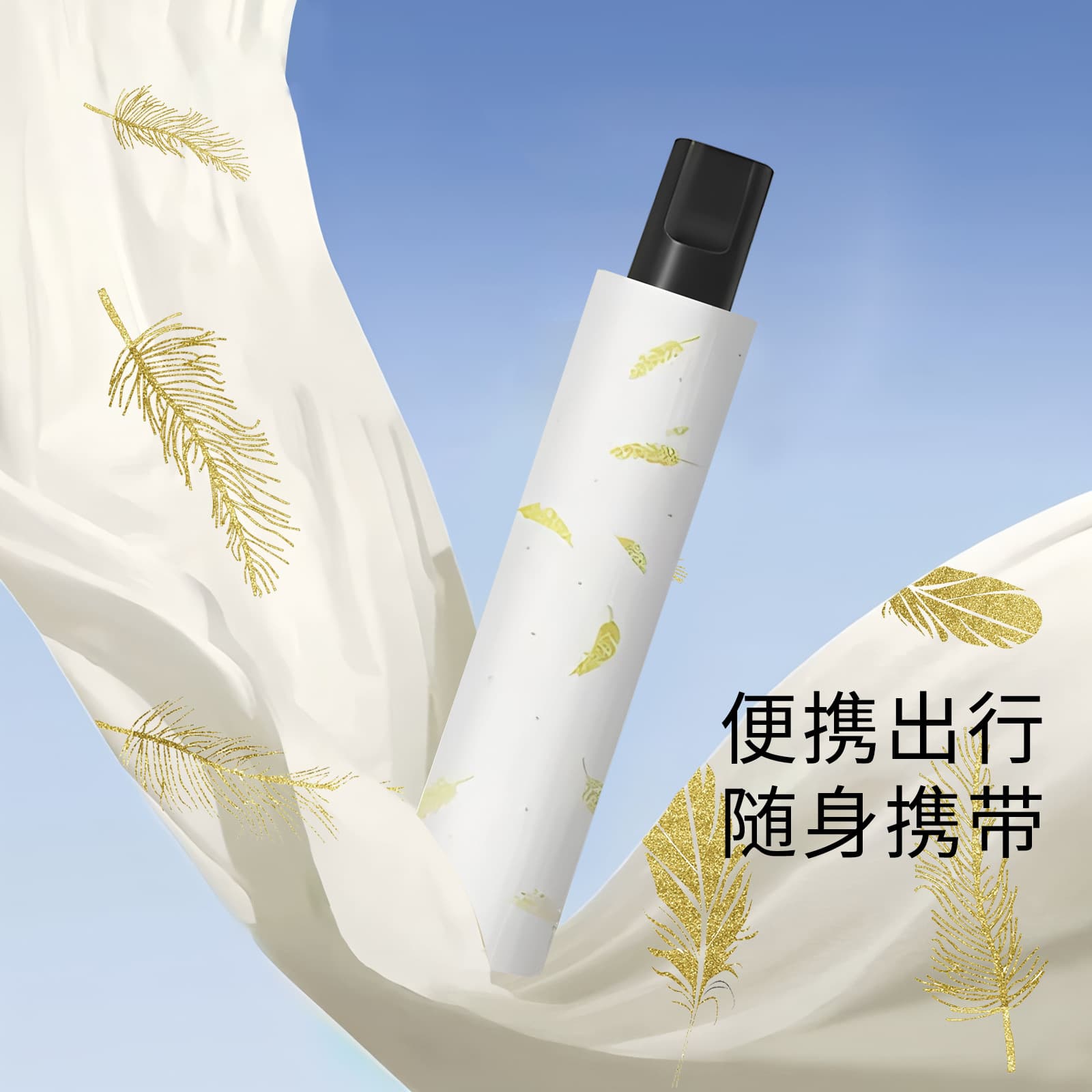 Large Double-Layer Dual-Use Sunshade Women's Extra Thick Large Reinforced Men's Thick Folding Umbrella Stormproof