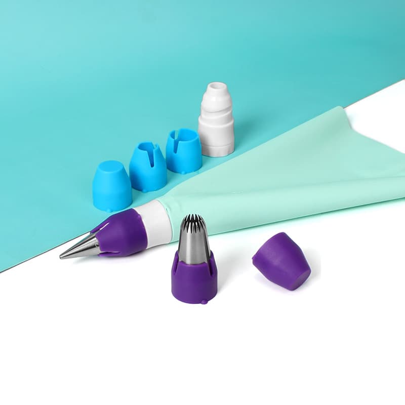 Multi-functional Cake Piping Nozzle Adapter Suitable for 18mm 25mm Base Diameter Cream Nozzle Baking DIY Tool
