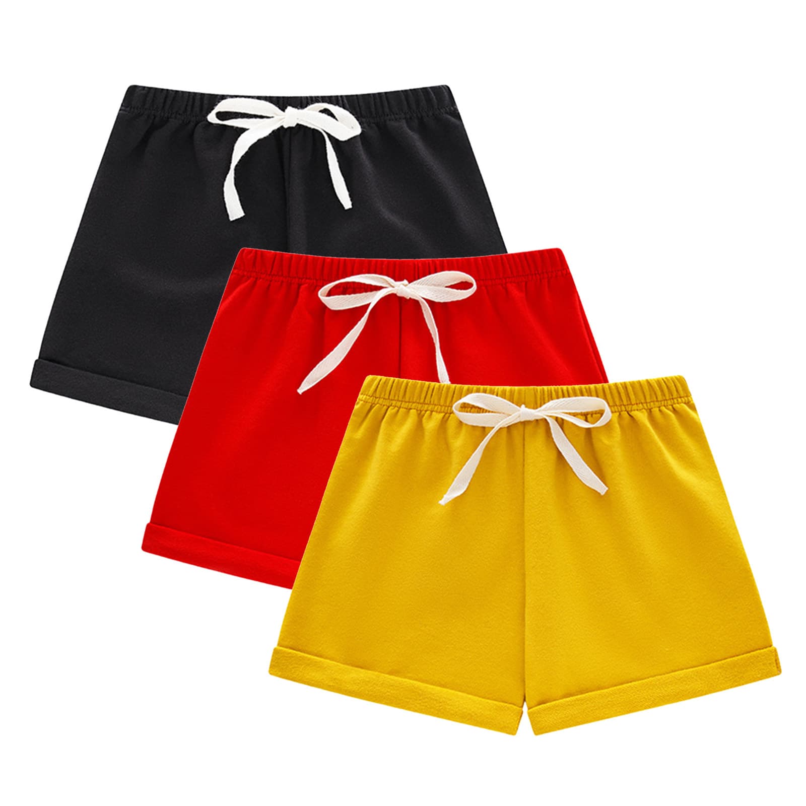 Cross-border Drop Shipping Children's Shorts Baby Beach Shorts Boys Girls Casual Cotton Knee-Length Shorts Kids Wholesale