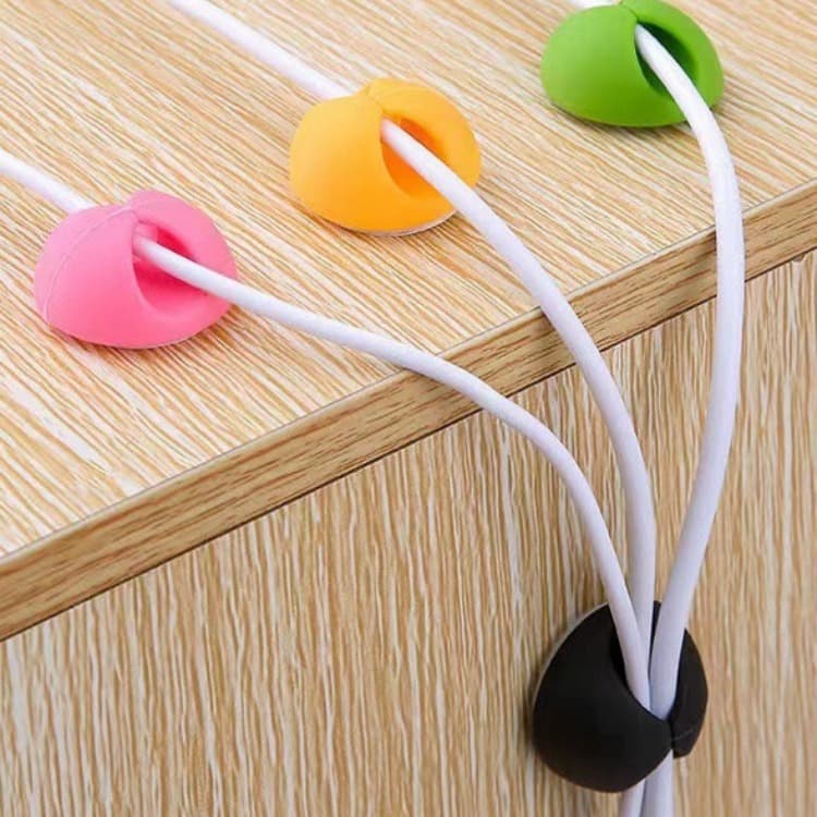 Cable Management Clips for Desktop Organization, Wire Fixing Clips, Routing Clamps