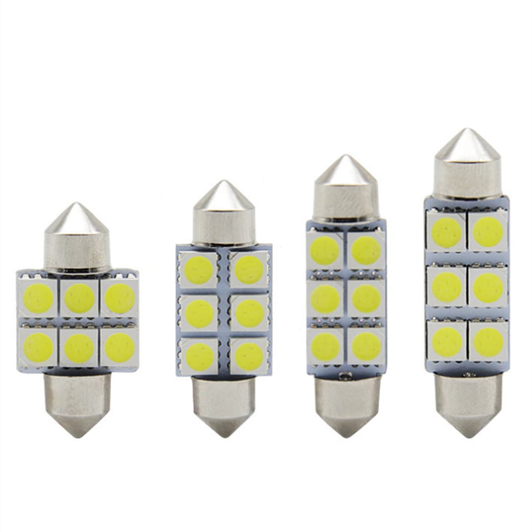 Car led double tip license plate light 5050 2SMD 3SMD 4SMD 6SMD 8SMD 9SMD reading light