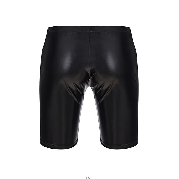 New Sexy Lingerie Patent Leather Tight Shorts Nightclub Stage DS Performance Costume Factory Direct