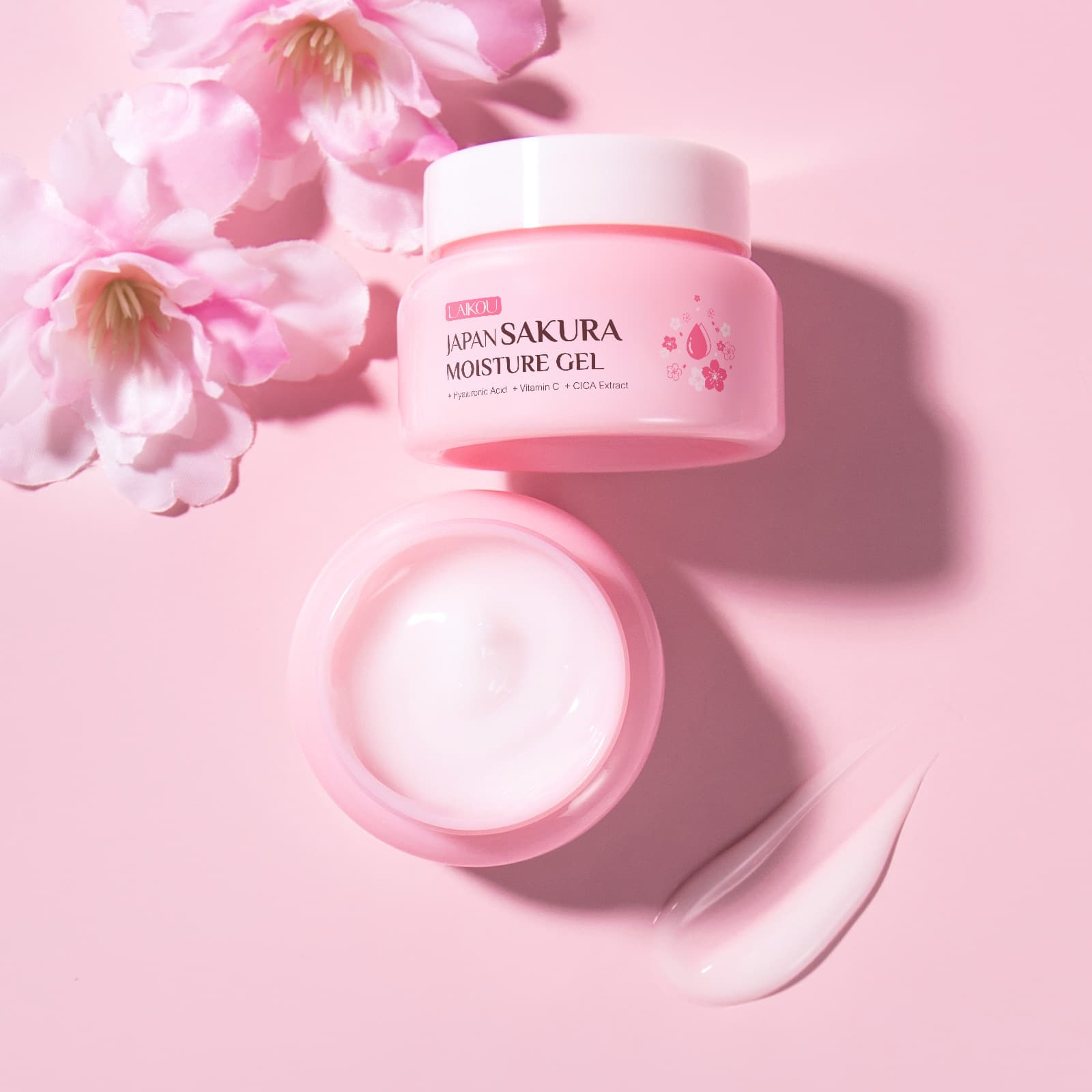 LeCoco Cherry Blossom Hydrating Cream 60g Facial Skin Moisturizing Nourishing English Packaging Wholesale Manufacturer