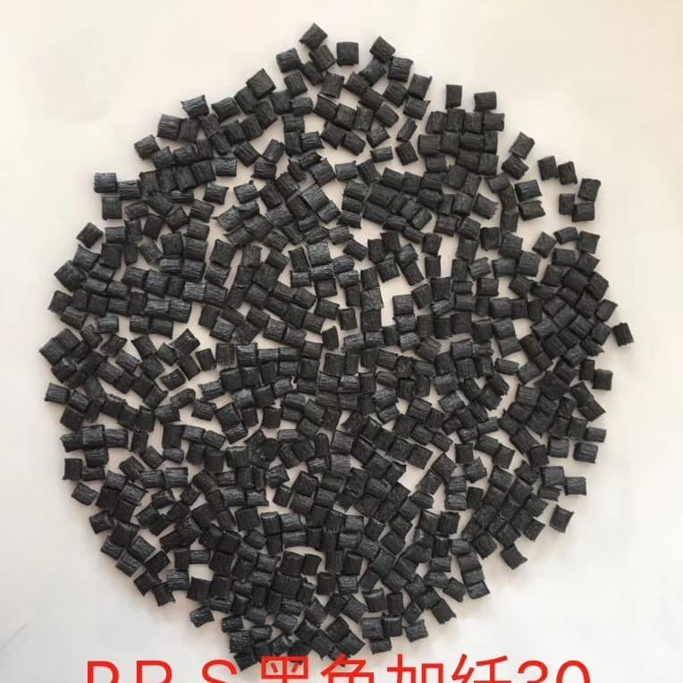 PPS Reinforced Grade High Temperature Resistant Wear Resistant Modified Plastic PPS Plastic Wholesale Black High Temperature PPS