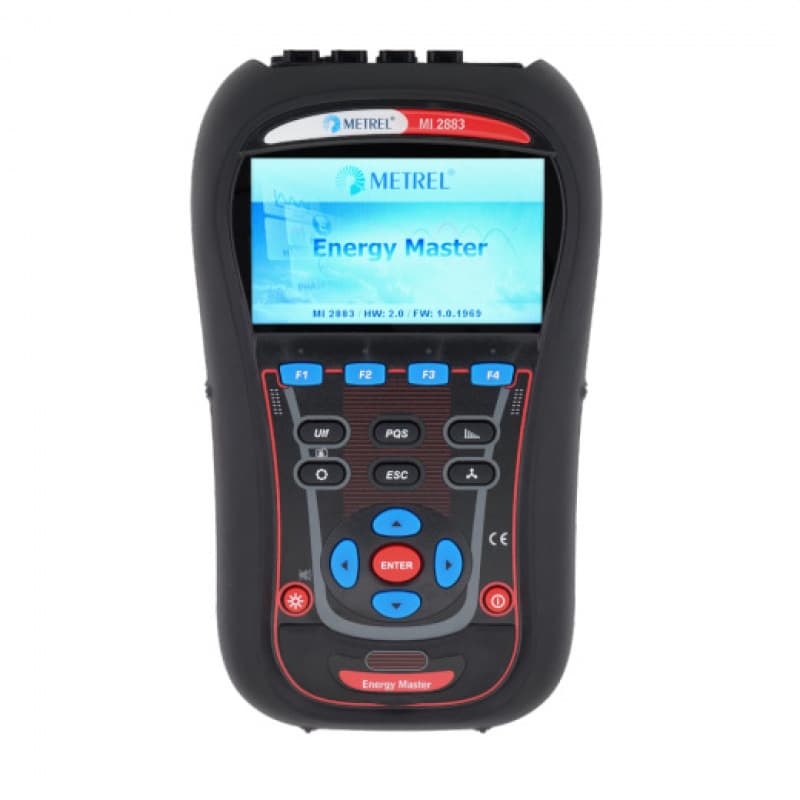 METREL MI2883 S-Class Three-Channel Handheld 4G Power Quality Analyzer, Original Instrument, Germany