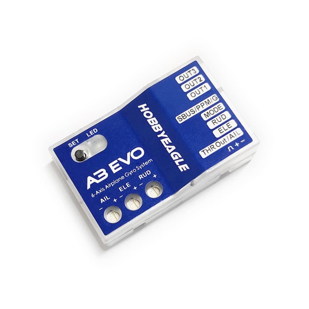 HobbyEagle 2021 New A3 EVO Fixed-Wing 6-Axis Gyroscope Balancer Flight Controller
