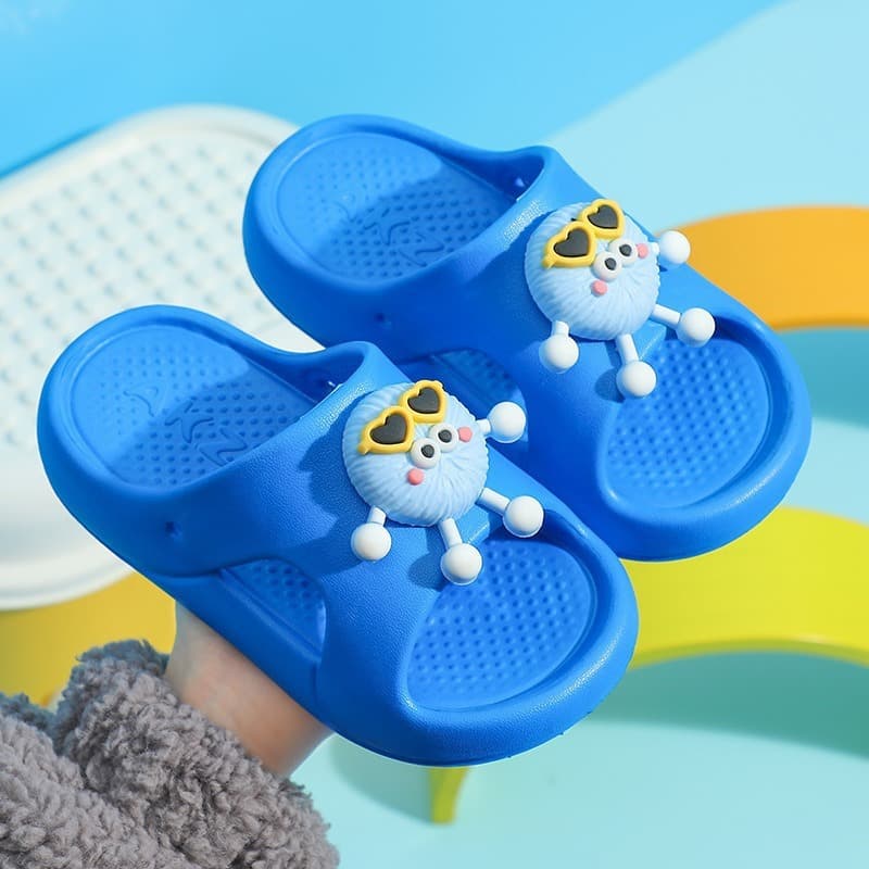 Children's Summer Slippers, Indoor Anti-Slip for Boys, Cartoon Home Slippers for Older Kids, Soft Sole Cute Slippers for Girls