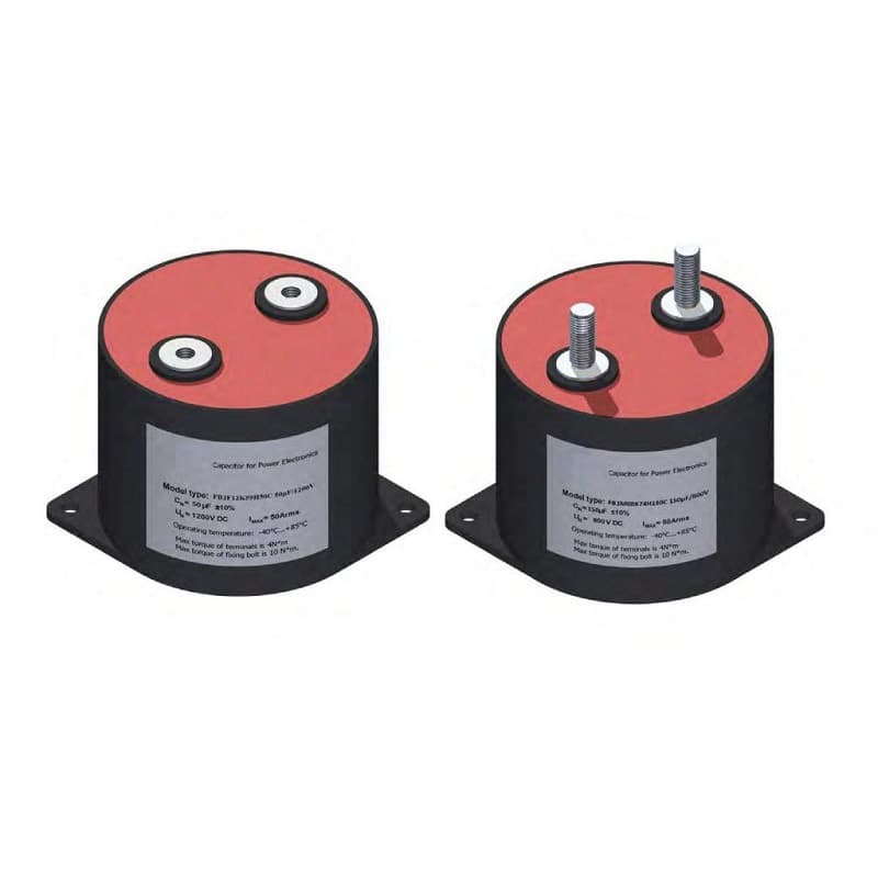 Italian MECO capacitors with self-healing function, low loss, and compact overall size