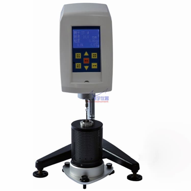 NDJ-1C Asphalt Brinell Rotation Viscometer, Digital Viscosity Measurement, Hot Melt Adhesive, Paraffin, Polymer Streams