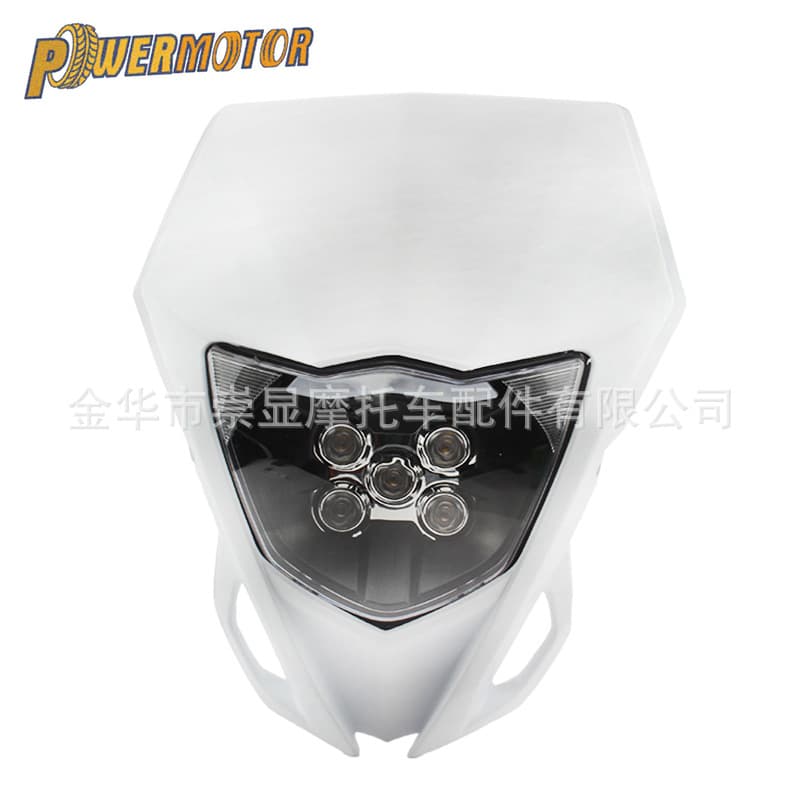 LED Headlight for YAMAHA WR450F WR250F Ghost Face Headlight Lightweight Motorcycle Headlight