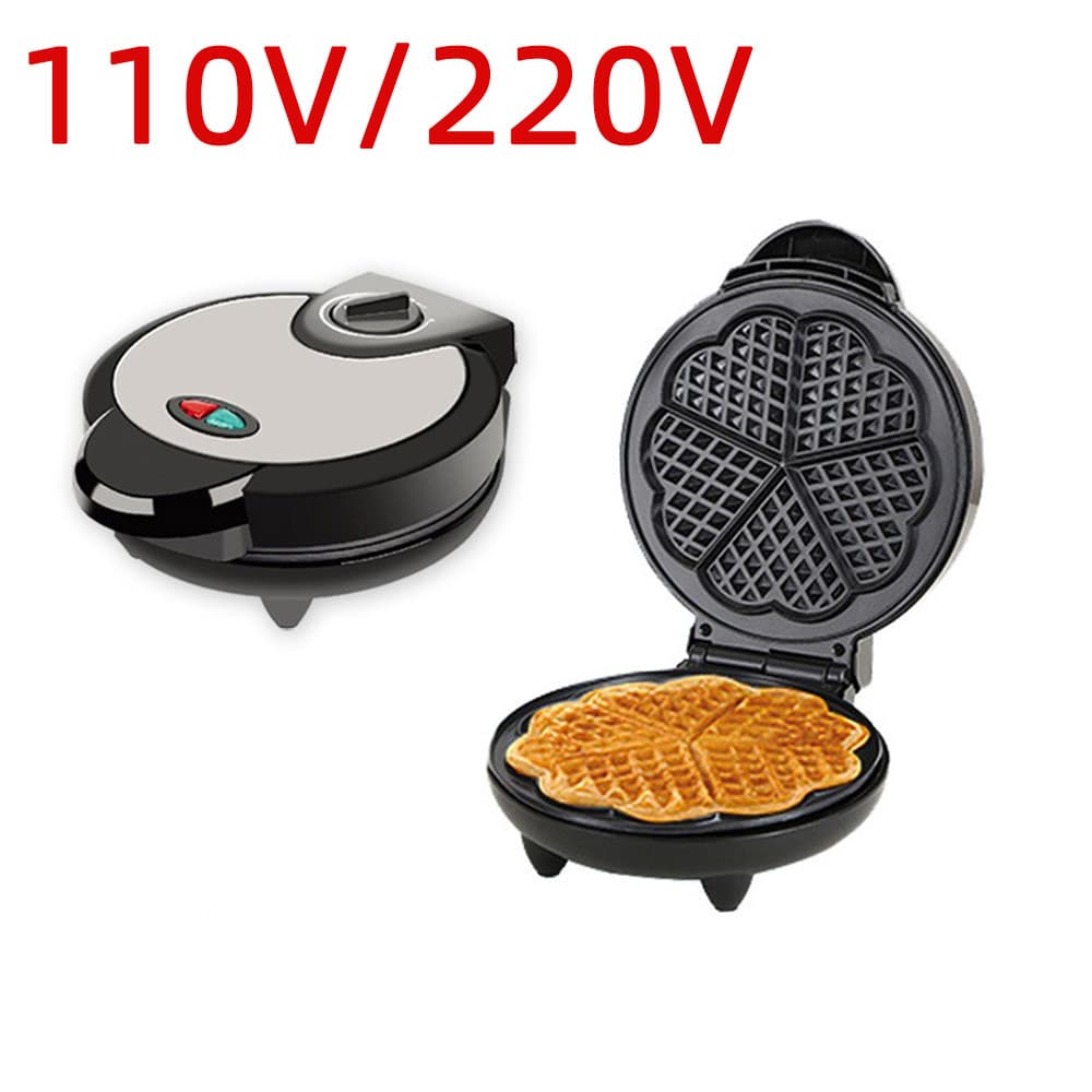 WAFFLE MAKER Home Triangular Heart-Shaped Waffle Machine Plum Blossom Waffle Maker Bread Breakfast Cake Machine