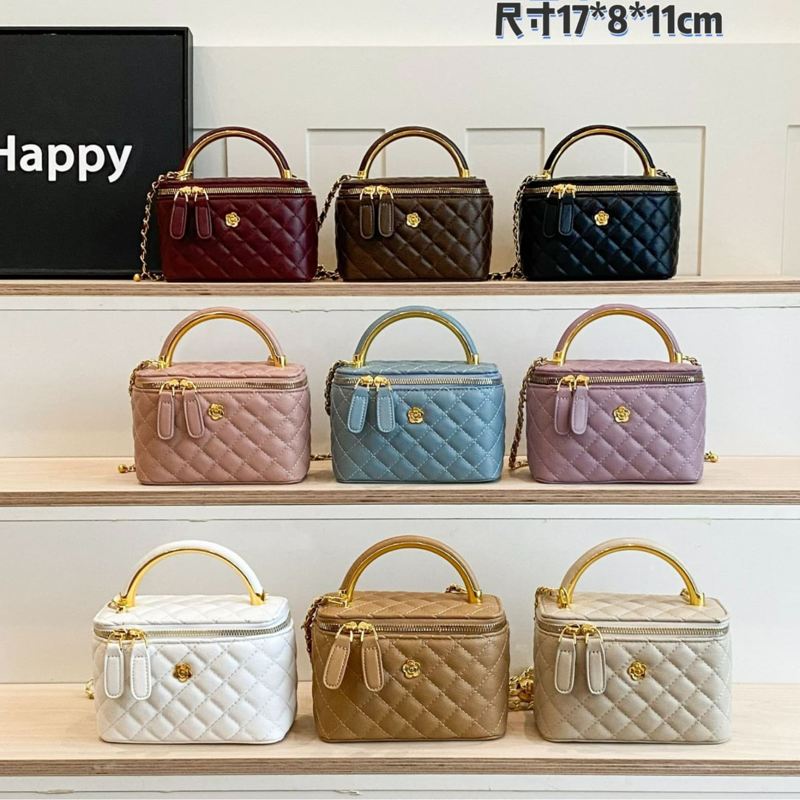 Crossbody Handbag for Women 2026 New Style Chanel-Style Quilted Chain Shoulder Bag Premium Sling Bag