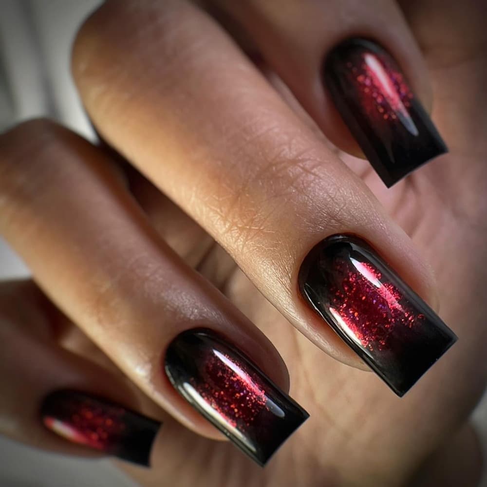 European and American Ins Style Wear European Square False Nails Double Layer UV Seal Press On Nails Manicure TA-43