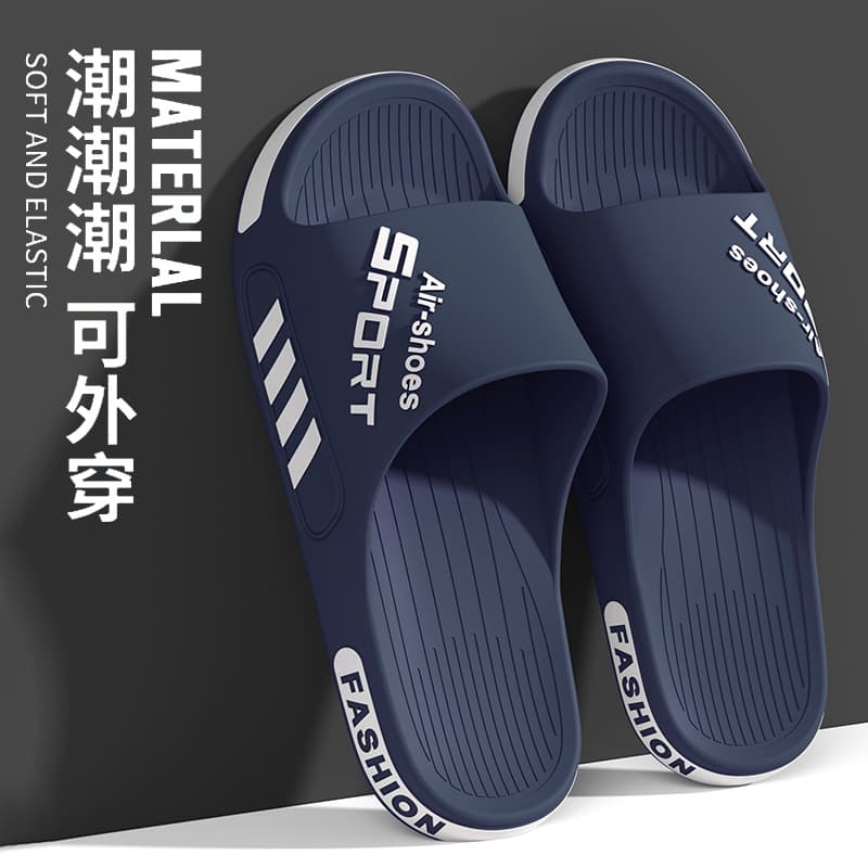Large Size Men's Slippers Summer Outdoor 2025 New Style Sports Wear-Resistant Non-Slip Thick Sole Home Sandals