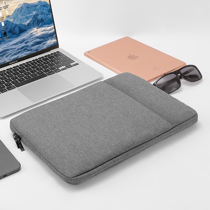 Factory direct sales of tablet storage protective case for MAC Air, 13-inch laptop sleeve lined with fleece and Oxford cloth.