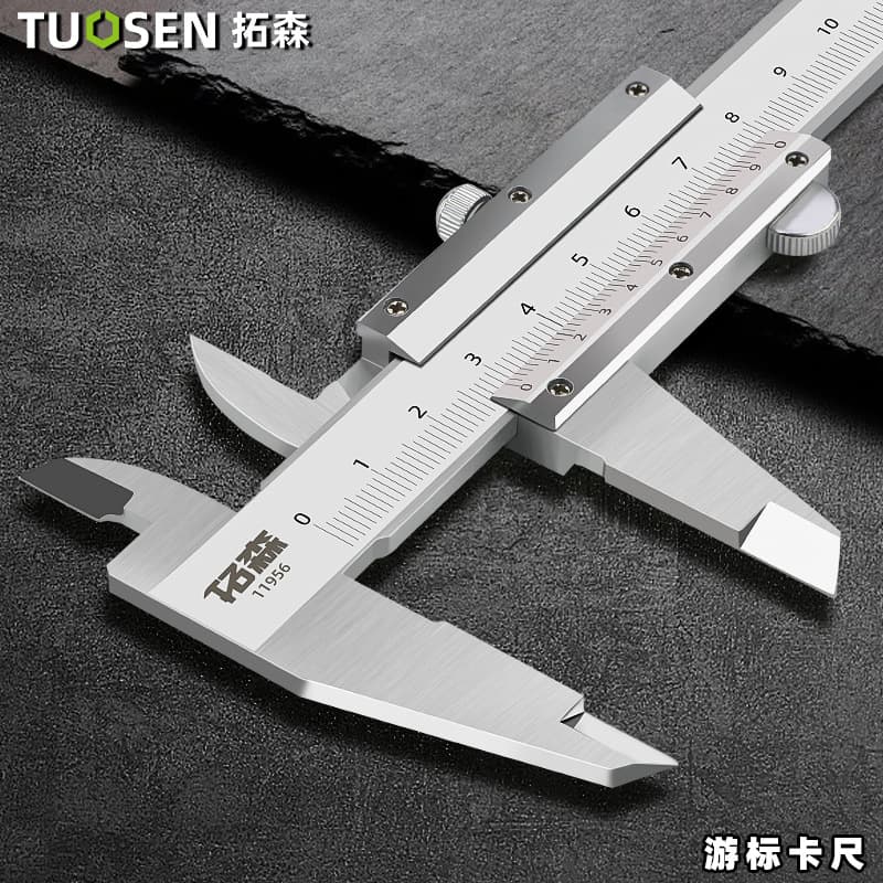 Tuosen Digital Vernier Caliper Tool Stainless Steel Industrial Scale Vernier Caliper 0-150mm Digital Display Caliper