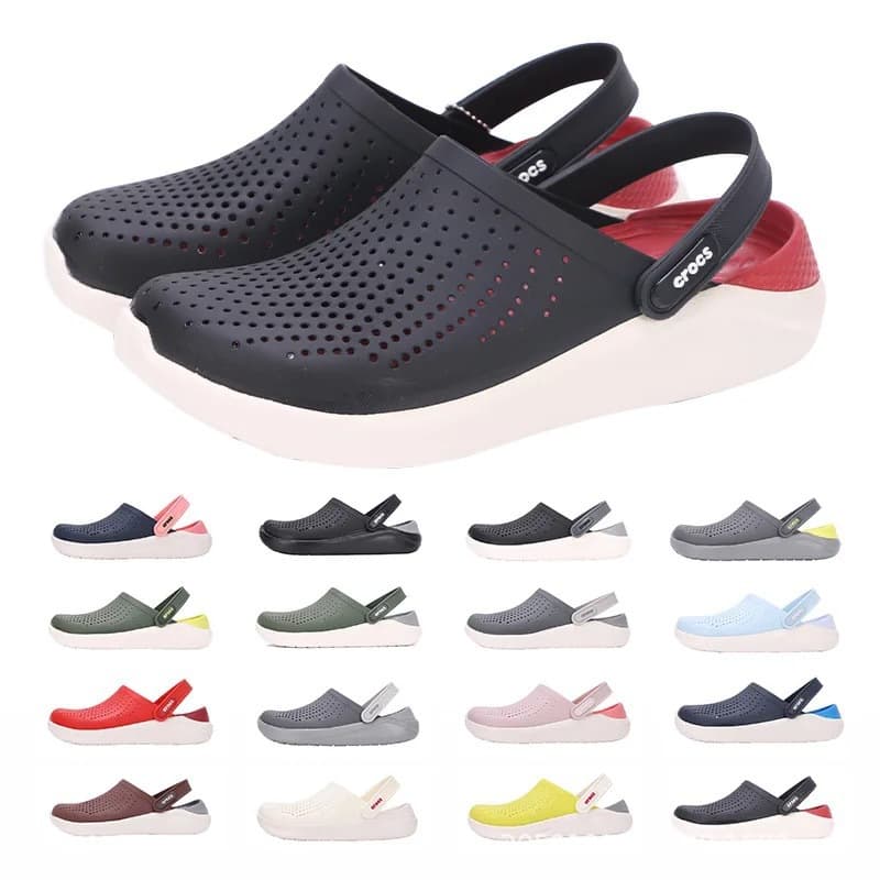 2026 New Cross-Border Clogs for Summer, Men's Closed-Toe Non-Slip Soft-Soled Breathable Sandals, Couple's Casual Beach Shoes