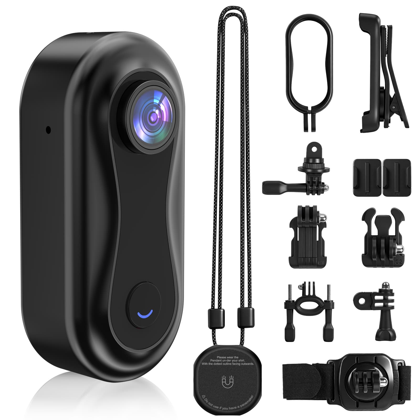 Cross-border 4K thumb action camera outdoor cycling driving recorder pet camera outdoor diving camera