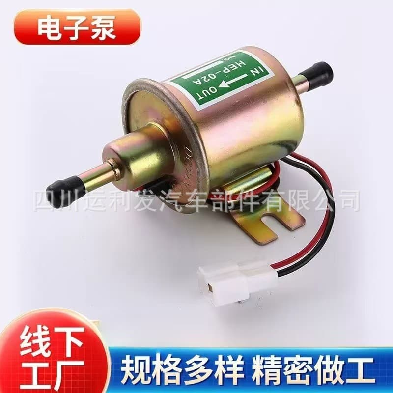 12v Electronic Fuel Pump For Gasoline Diesel Cars Hep02a Automotive Oil Pump Durable High Pressure