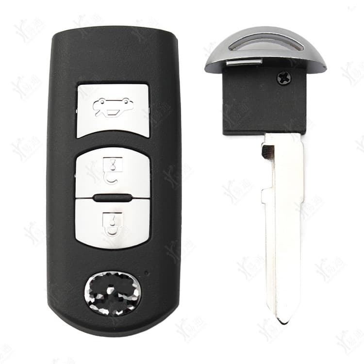 Key for Mazda Atenza 3-Button Smart Card 433MHz (No Chip) Dedicated Remote Control