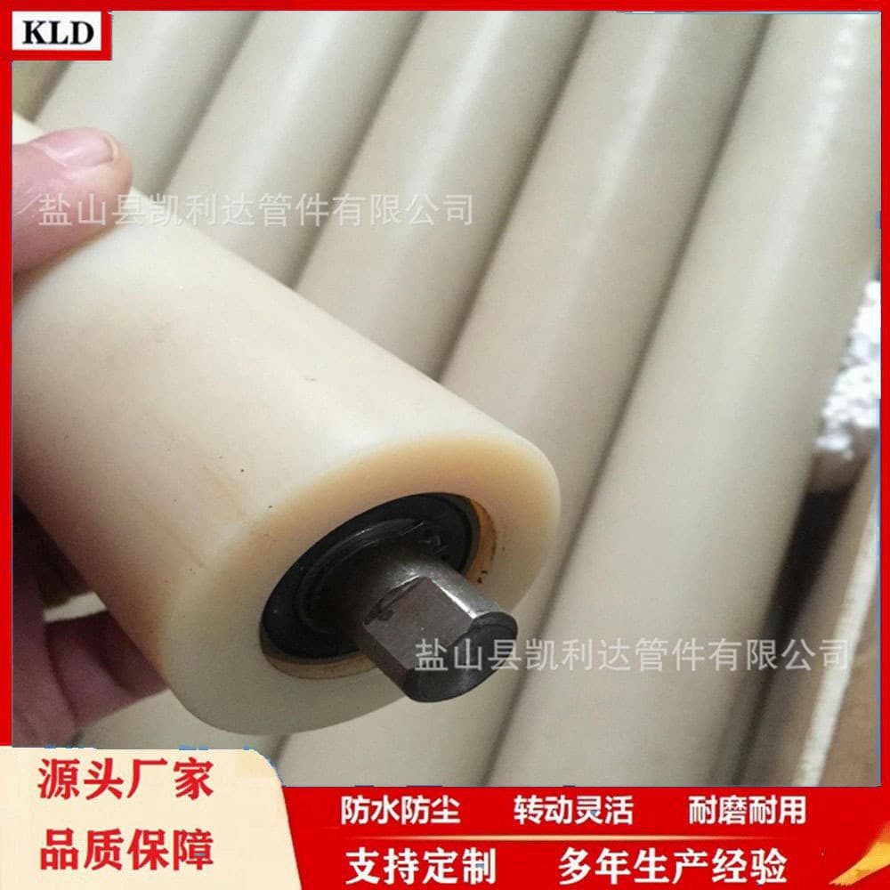 Polymer Nylon Idler, Ground Roller, Polypropylene Polyurethane High Temperature Resistant Wear-resistant Polymer Polyethylene Idler Manufacturer