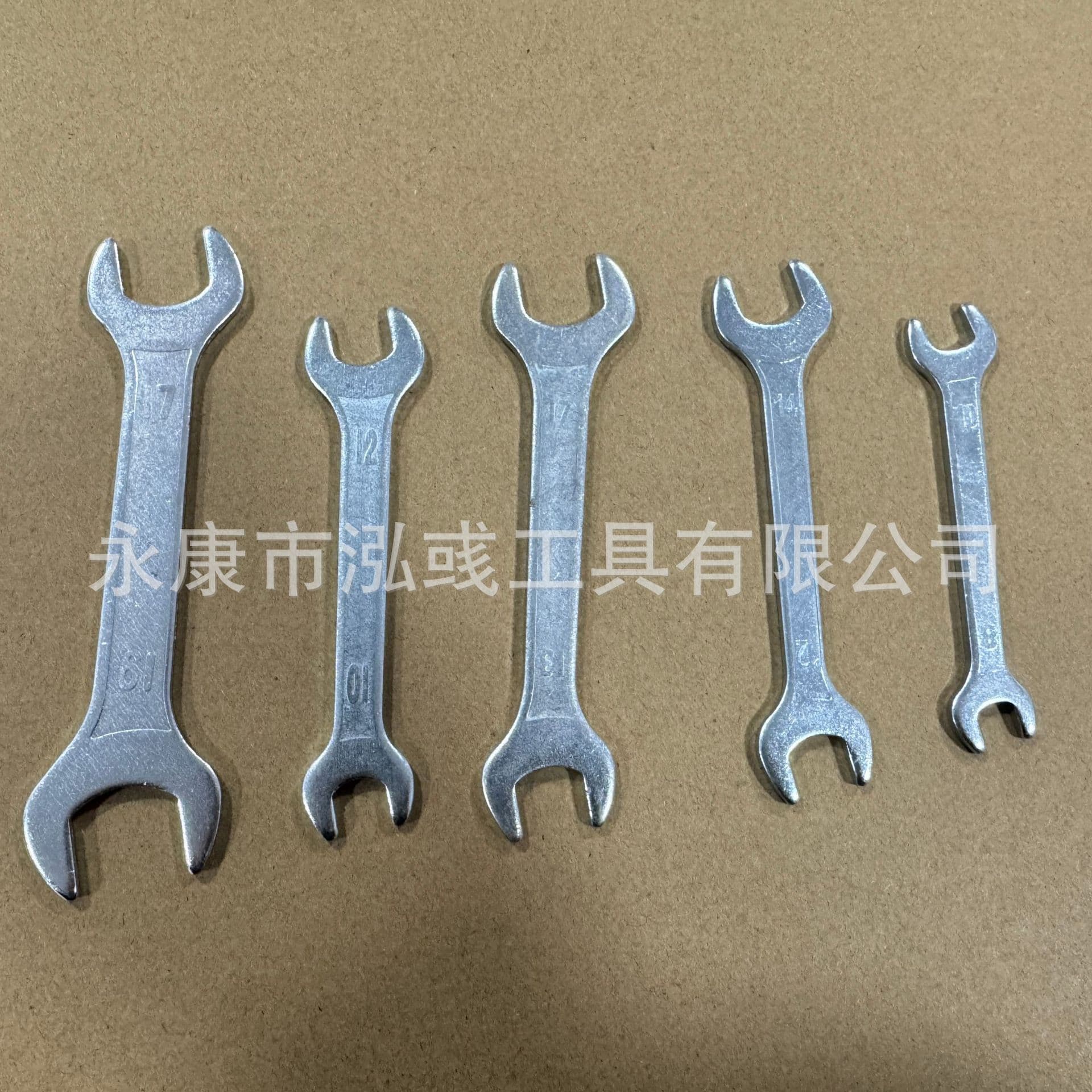 Cheap Tinplate Stamping Open-End Wrench Thick Small Wrench 3mm Open-End Wrench Vehicle Accessories Hardware Tool Wrench